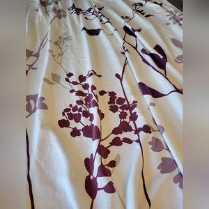 Abstract Floral Shower Curtain